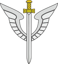 Russian Ministry of Internal Affairs, small emblem of the Special Forces & Aviation Directorate