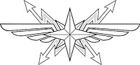 Vector clipart: ZaschitaInfoTrans, small emblem