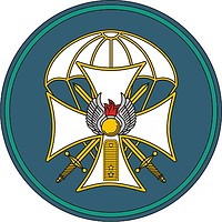 Vector clipart: Russian Airborne School of Warrant Officers, sleeve insignia