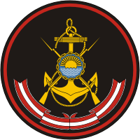 Vector clipart: Russian 3rd Krasnodar-Harbin Marine Regiment, sleeve insignia