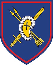 Vector clipart: Russian 74th Missile Regiment, sleeve insignia