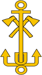 USSR Engineer Troops, insignia of ponton units (1924)