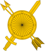 Russian Strategic Rocketry Forces (RVSN), insignia - vector image