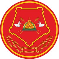 Vector clipart: Siberian military district, sleeve insignia