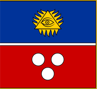 Флаг местечка Алове (Алитусский уезд)