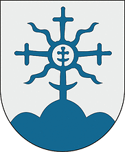  Bubiai (Lithuania), coat of arms - vector image