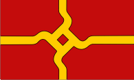 Флаг города Дарбенай (Клайпедский уезд)