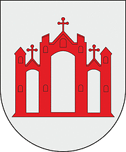 Vector clipart: Endriejavas (Lithuania), coat of arms