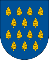 Kacergine (Lithuania), coat of arms - vector image