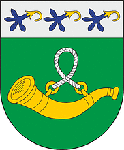 Vector clipart: Kaltanėnai (Lithuania), coat of arms