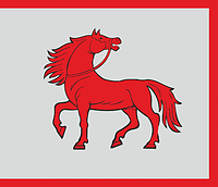 Krokialaukis (Lithuania), flag - vector image