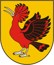 Kuktishkes (Lithuania), coat of arms - vector image