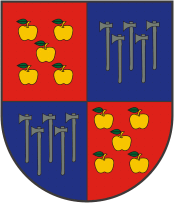 Kybartai (Lithuania), coat of arms - vector image