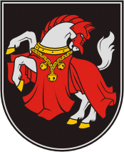 Laukuva (Lithuania), coat of arms - vector image