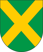 Vector clipart: Melagėnai (Lithuania), coat of arms