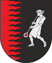 Naujoji Uta (Lithuania), coat of arms - vector image