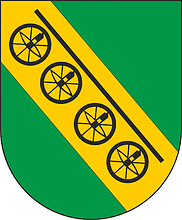 Vector clipart: Nemakščiai (Lithuania), coat of arms