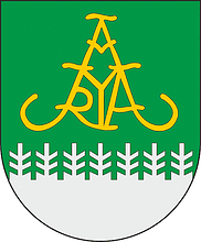 Pušalotas (Lithuania), coat of arms - vector image