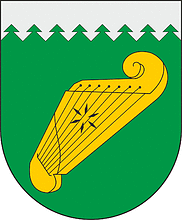 Векторный клипарт: Рауденай (Литва), герб