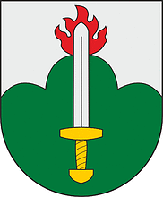 Vector clipart: Rudamina (Lithuania), coat of arms