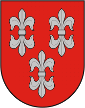 Rumshishkes (Lithuania), coat of arms - vector image