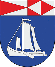 Русне (Литва), герб - векторное изображение