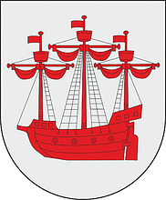 Vector clipart: Šventoji (Lithuania), coat of arms