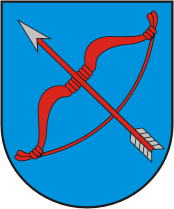 Tryskiai (Lithuania), coat of arms - vector image