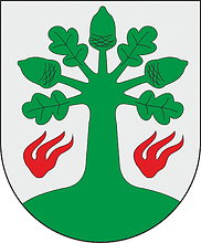 Vector clipart: Upyna (Tauragė county, Lithuania), coat of arms