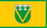 Vadžgirys (Lithuania), flag - vector image