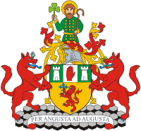 Antrim (historical county in Northern Ireland), coat of arms (1952)