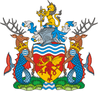 Эйвон (бывшее графство в Англии), герб - векторное изображение