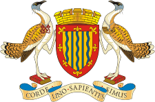 Cambridgeshire (county in England), coat of arms - vector image
