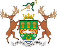 Down (former county in Northern Ireland), coat of arms (1967)