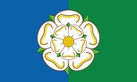 East Yorkshire (ceremonial county in England), flag - vector image