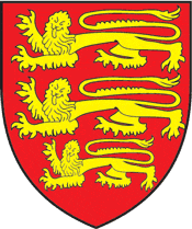 Англия, герб - векторное изображение