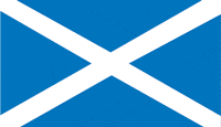 Scotland, flag - vector image