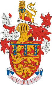 Lancaster (duchy in UK), historical coat of arms - vector image