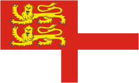 Sark (UK), flag - vector image