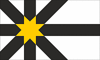 Сатерленд (историческое графство в Шотландии), флаг - векторное изображение