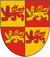 Wales, coat of arms - vector image