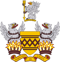 West Midlands (metropolitan county in England), coat of arms - vector image