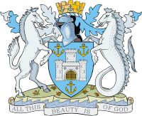 Isle of Wight (county in England), coat of arms