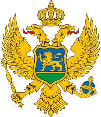 Montenegro, coat of arms - vector image