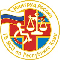 Komia Bureau of Medical and Social Expertise, emblem