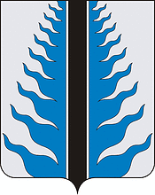 Nizhniy Odes (Komia), coat of arms - vector image