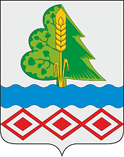 Priluzsky rayon (Komia), coat of arms - vector image