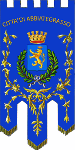 Флаг города Аббиатеграссо (провинция Милан)