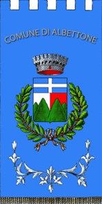 Флаг коммуны Альбеттоне (провинция Виченца)