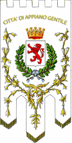 Флаг коммуны Аппиано-Жентиле